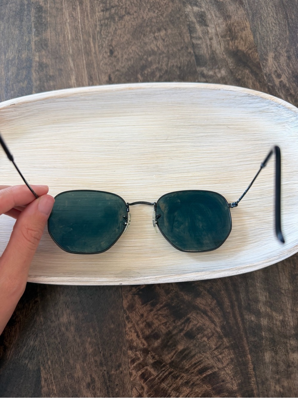 Ray-Ban- polarized hexagonal flat lenses - Picture 3 of 3